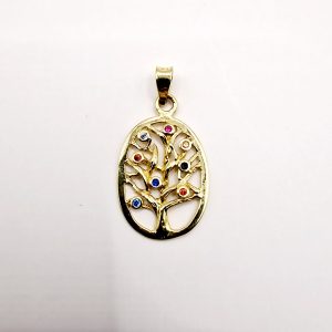 Pandantiv aur 14K Pomul Vietii
