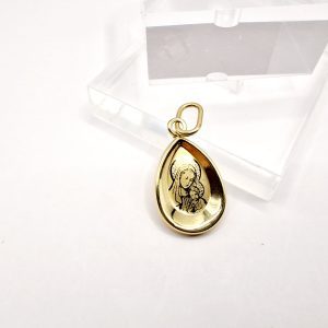Pandantiv aur 14K Maica Domnului